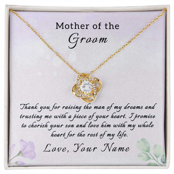 Personalized Gift For Mother Of The Groom Man Of My Dreams