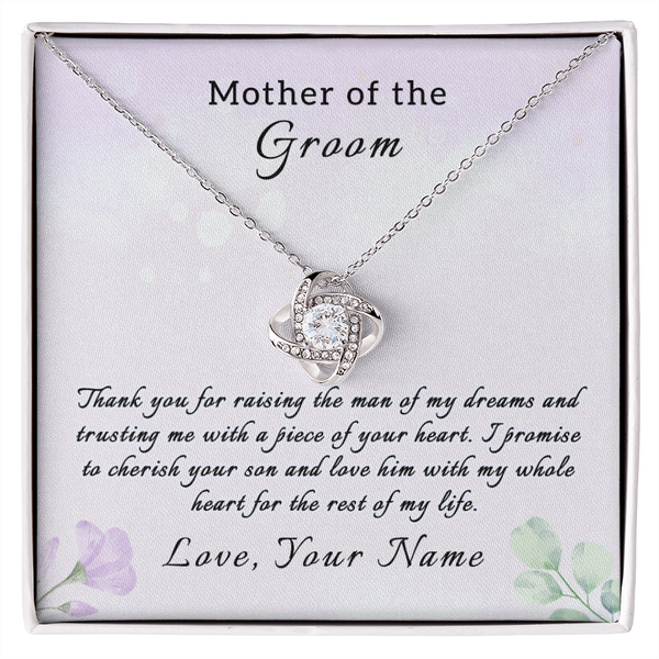 Personalized Gift For Mother Of The Groom Man Of My Dreams