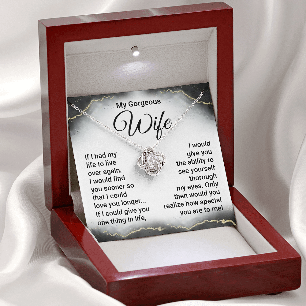 Necklace Gift For My Gorgeous Wife - You Are So Special To Me