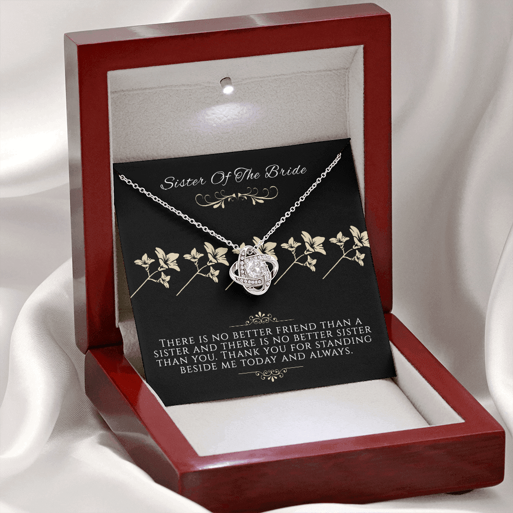 Sister Of The Bride Necklace Gift