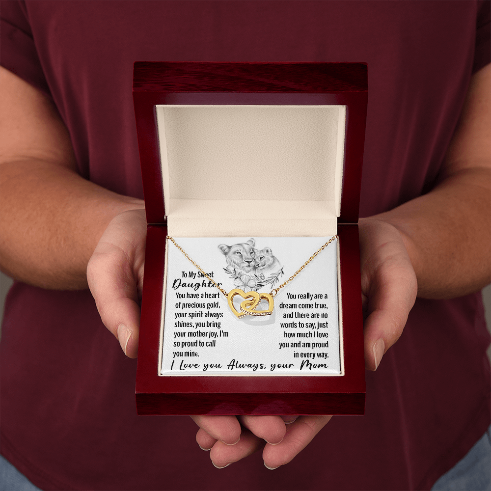 Daughter Necklace Gift From Mom - You Bring Your Mother Joy