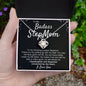 Step Mother Love Knot Necklace From Step Daughter