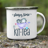 Kit-Tea White Camping Mug