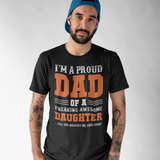 Proud Dad Of Daughter Tee