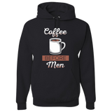 COFFEE BEFORE MEN - PULL OVER HOODIE