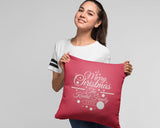 Merry Christmas 2020 With Personalized Family Name Decorative Pillow Case . Personalize the pillow with your family name or for the family that will receive this beautiful pillow case as a Christmas gift. Dimensions: 17.5 inch x 17.5 inch Material: 100% soft Polyester Zipper closure Pillow not included
