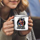 German Shephard Camping Mug