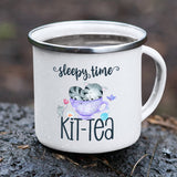 Kit-Tea White Camping Mug