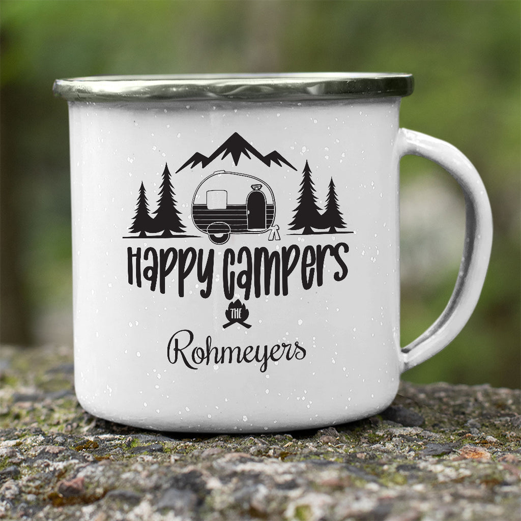 Happy-Campers White Camping Mug