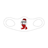 Dachshund Christmas Fitted Face Mask And Covering. Perfect for Dog owners and Lovers, family and friends. Makes a great gift and stocking stuffer!Cozy and breathable.No uncomfortable elastic to rub. Non-medical-grade,Made in USA, Washable, Reusable, Easy to speak through, non-volume-canceling