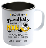 Moon And Back White Camping Mug