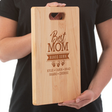 BEST MOM HANDS DOWN CUTTING BOARD