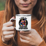 German Shephard Camping Mug