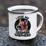 German Shephard Camping Mug