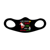 I Just Wanna Bake And Watch Christmas Movies Fitted Face Mask And Covering. Perfect for mom, yourself, family and friends. Makes a great gift and stocking stuffer!Cozy and breathable.No uncomfortable elastic to rub. Non-medical-grade,Made in USA, Washable, Reusable, Easy to speak through, non-volume-canceling