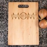 CUSTOM NAMES MOM ~ CUTTING BOARD