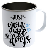 You Me And Dogs Camping Mug