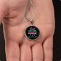 CUSTOM "BEST MOM HANDS DOWN" NECKLACE