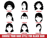 Black hair and hairstyle chart for Make your own coffee scrubs and rubber gloves nurses mug. you choose the hairstyle, hair color, skin tone, top and uniform color, any name. 11 oz white and black, 15 oz white only. Great for the nurse in your family, graduating nurse, retiring nurse, nurse practitioner