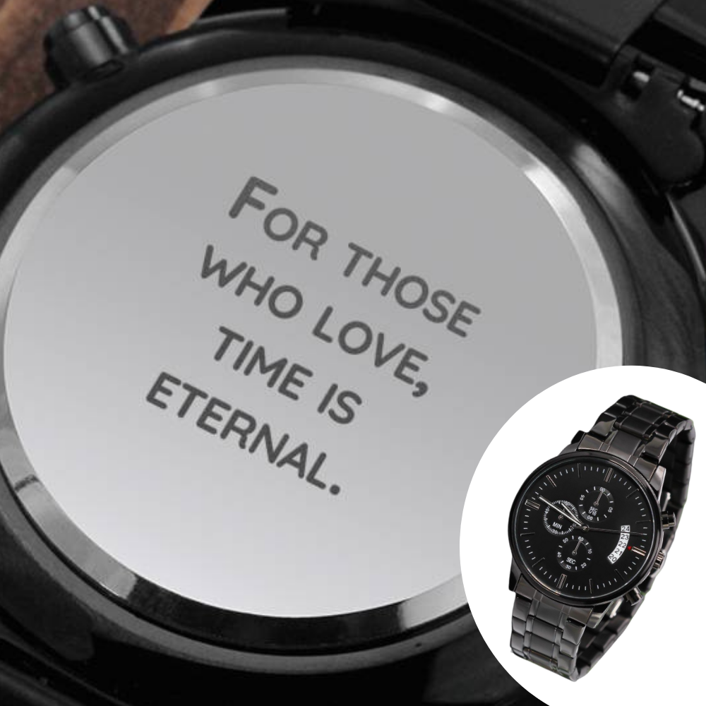 Engraved Luxury Watch Gift For Husband, Boyfriend, Fiancé