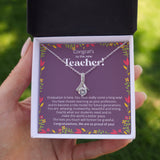 Teacher Graduation Gift - Alluring Beauty Necklace