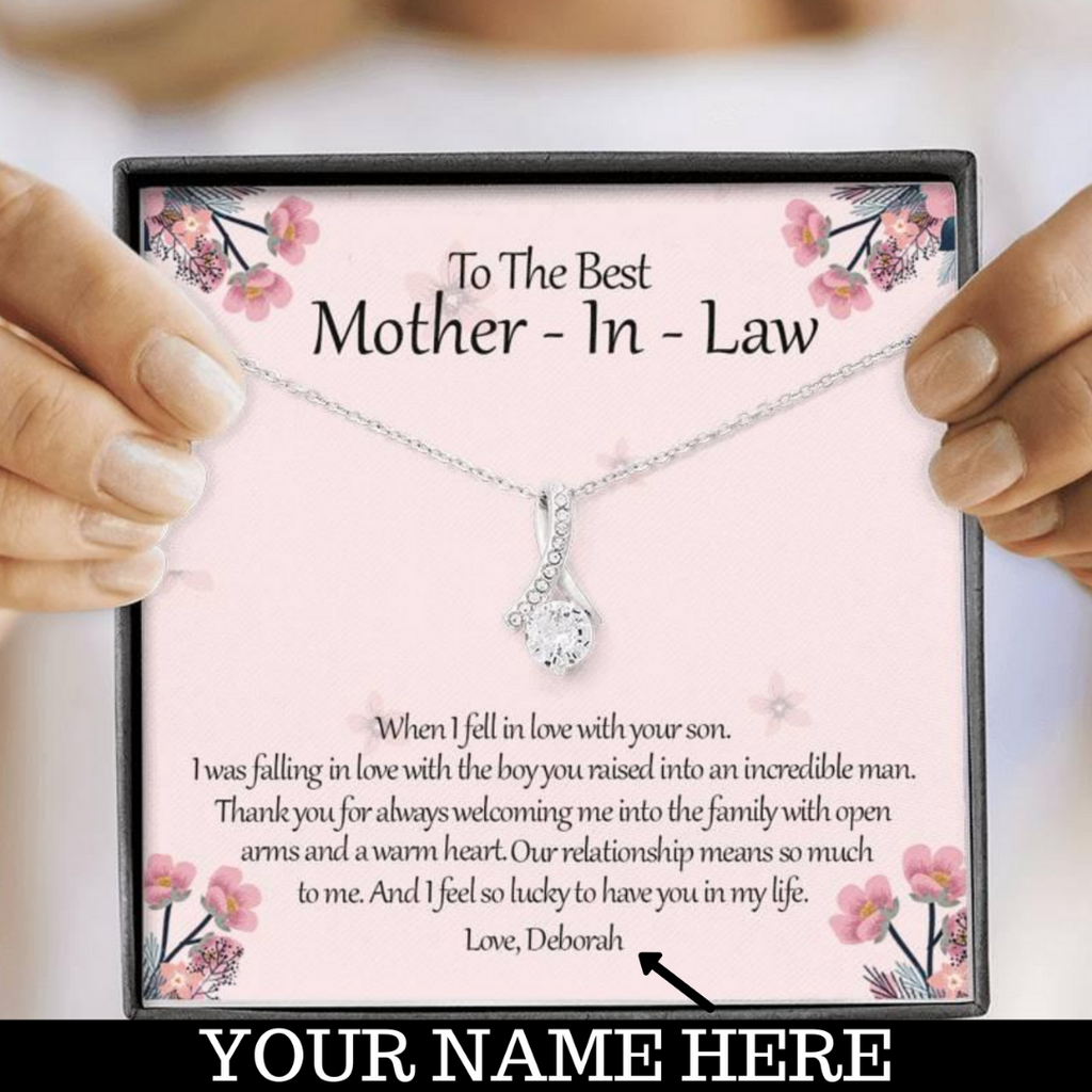 Mom Birthday Alluring Beauty Necklace Gift From Daughter Or Son