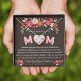 Pretty Mother's Day Necklace For Mom From Daughter