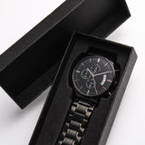 Gift For Trucking Dad - Drive Safe Engraved Luxury Watch