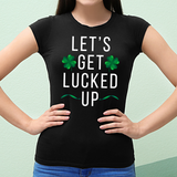 St. Patrick's Day Tee Shirt - Lucked Up