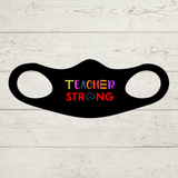 Teacher Strong Fitted Face Mask And Covering