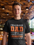 Proud Dad Of Daughter Tee