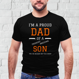 Dad To An Awesome Son Tee