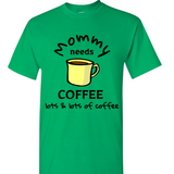Mommy Needs Coffee Tee