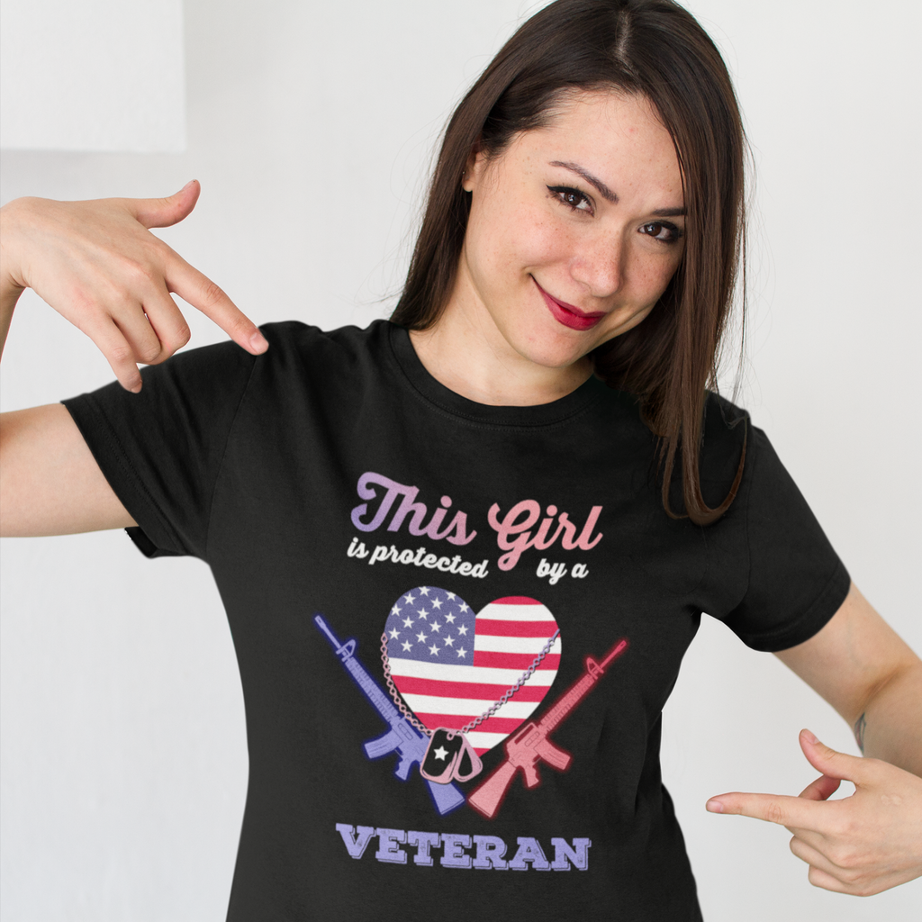 Protected By A Veteran Tee