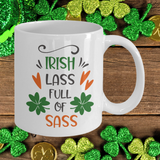 St. Patrick's Day Coffee Mug - Irish Lass