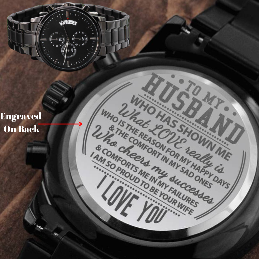 Watch gift deals for husband message