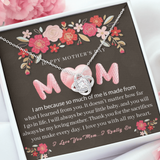 Pretty Mother's Day Necklace For Mom From Daughter