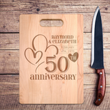 Personalized Names and Date Everything Heart Anniversary Premium Maple Cutting Board. Save 25% Now!Personalize the cutting board with the names and date we'll turn it into a personalized wooden cutting board keepsake that will be treasured for a lifetime.Makes a great Christmas, Birthday or anniversary gift.