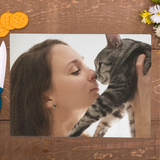 Personalized Custom Photo or Image Rectangle Glass Cutting Board. 11"w x 15"h. Personalize with any Family, Pet or other photo/image to create a keepsake that will last a lifetime. Perfect gift for Christmas, Birthday's, Anniversaries, Mother's day and many more occasions.
