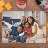 Personalized Custom Photo or Image Rectangle Glass Cutting Board. 11"w x 15"h. Personalize with any Family, Pet or other photo/image to create a keepsake that will last a lifetime. Perfect gift for Christmas, Birthday's, Anniversaries, Mother's day and many more occasions.