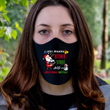 I Just Wanna Bake And Watch Christmas Movies Fitted Face Mask And Covering. Perfect for mom, yourself, family and friends. Makes a great gift and stocking stuffer!Cozy and breathable.No uncomfortable elastic to rub. Non-medical-grade,Made in USA, Washable, Reusable, Easy to speak through, non-volume-canceling