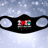 Merry Christmas 2020 Fitted Face Mask And Covering. Perfect for Wishing someone a Merry Christmas, Church, family and friends. Makes a great gift and stocking stuffer!Cozy and breathable.No uncomfortable elastic to rub. Non-medical-grade,Made in USA, Washable, Reusable, Easy to speak through, non-volume-canceling