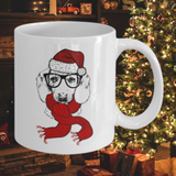 Dachshund Christmas 11 or 15 ounce Coffee Mug .JUST RELEASED, Limited Time Only, Not available in stores. Makes for the perfect Christmas Gift or Stocking Stuffer! Cuddle with your lover, your family or friends and enjoy a hot (or cold) beverage while cuddling around the TV set, Laptop or fireplace! Text is I want to drink Hot Chocolate and Watch Christmas Movies with you.