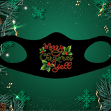 Merry Christmas Y'all Fitted Face Mask And Covering. Perfect For Wishing Others a Merry Christmas, Church, family and friends. Makes a great gift and stocking stuffer!Cozy and breathable.No uncomfortable elastic to rub. Non-medical-grade,Made in USA, Washable, Reusable, Easy to speak through, non-volume-canceling