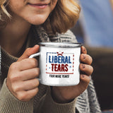 Liberal-Tears White Camping Mug