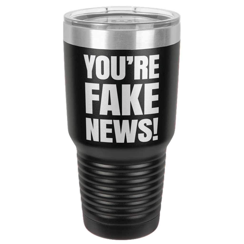 FAKE NEWS 30 OUNCE TUMBLER