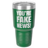 FAKE NEWS 30 OUNCE TUMBLER