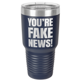 FAKE NEWS 30 OUNCE TUMBLER