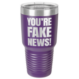 FAKE NEWS 30 OUNCE TUMBLER
