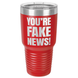 FAKE NEWS 30 OUNCE TUMBLER